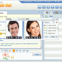 123 Flash Chat Server 10.0