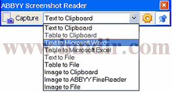 ABBYY Screenshot Reader 9.0