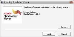 Adobe Shockwave Player (Firefox) 11.6.0.626