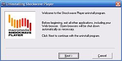 Adobe Shockwave Player Uninstaller 12.0.2.122