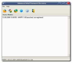 Advanced Intuit Password Recovery 2.0
