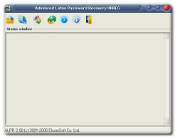Advanced Lotus Password Recovery 2.11