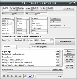 AIC Audio Converter 1.4
