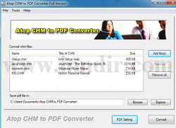 Atop CHM to PDF 2.1