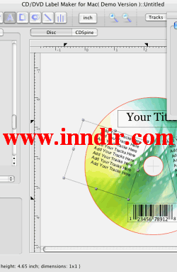 CD/DVD Label Maker for Mac (Macintosh) 1.6.0