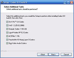 Codec (2000/XP/2003/Vista için) 8.3a