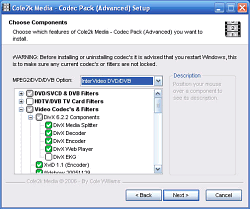 Cole2k Media Codec Pack (Advanced) 7.9.0