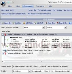 Dego Video To iPod Converter 2.4.2