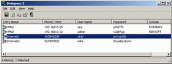 Dialupass - Dialup Password Recovery 3.01