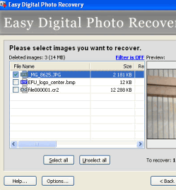 Easy Digital Photo Recovery 2.0