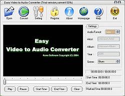 Easy Video to Audio Converter 2.0.6