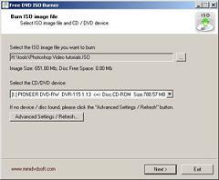 Free DVD ISO Burner 1.2