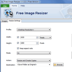 Free Image Resizer 1.5