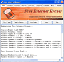 Free Internet Eraser 3.0
