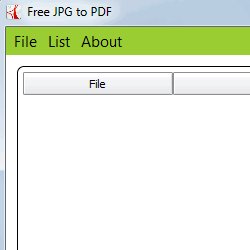 Free JPG to PDF Converter 1.2