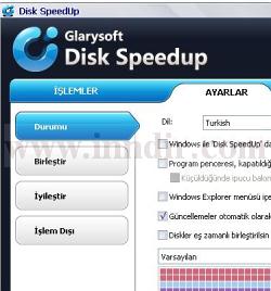 Glarysoft Disk SpeedUp (Türkçe Yama) 1.2.0.319