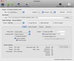 HandBrake (Mac) 0.9.4