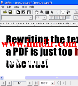 Infix PDF editor 5.07