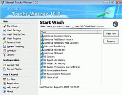 Internet Tracks Washer 10.0