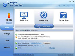 Kingsoft Free Antivirus 2011 2.7.1.68