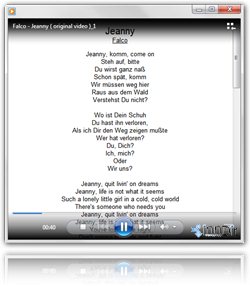 Lyrics Plugin for Windows Media Player 0.3