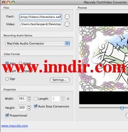 Macvide FlashVideo Converter (Macintosh) 2.4