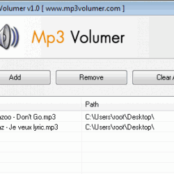 Mp3 Volumer 1.1