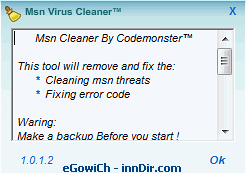 MSN Virus Cleaner 1.0.1.2