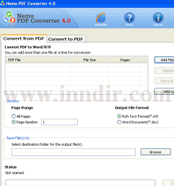 Nemo PDF Converter 4.0