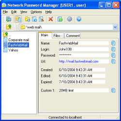 Network Password Manager 3.2