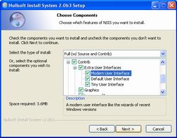 Nullsoft Scriptable Install System (NSIS) 2.38