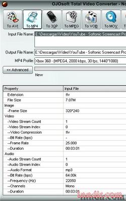 OJOsoft Total Video Converter 2.7.1.1008