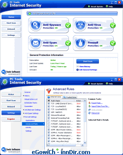 PC Tools Internet Security 2008 6.0.0.362