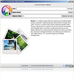 Picasa Album Downloader Beta