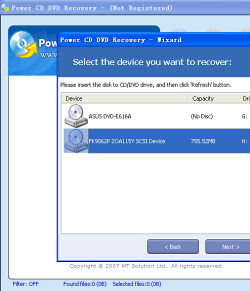 Power CD DVD Recovery 2.1.1