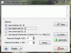 PsGen (Password Generator) 0.01.32