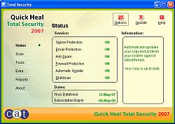 Quick Heal Total Security 2009 10.00 SP1