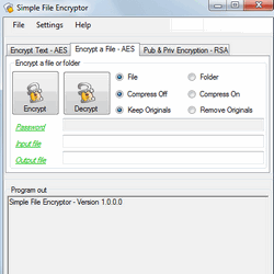 Simple File Encryptor 1.0.0.0