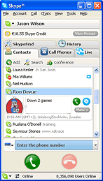 Skype 4.0.0.168 Beta