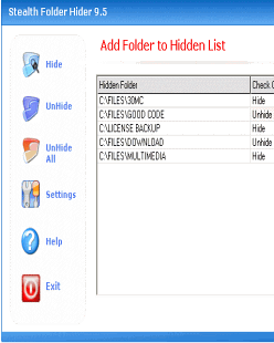 Stealth Folder Hider 9.6