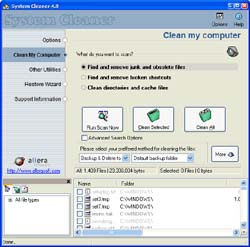 System Cleaner 5.92f