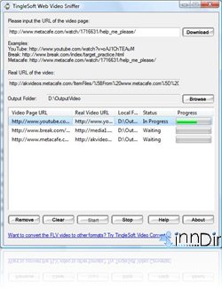Tinglesoft Web Video Sniffer 1.0.50