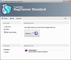 TweakNow RegCleaner Standard 4.7.1