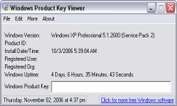 Windows Product Key Viewer 1.02