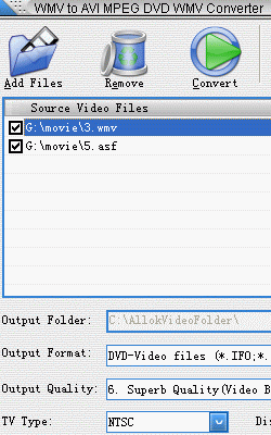 WMV to AVI MPEG DVD WMV Converter 3.4.0730