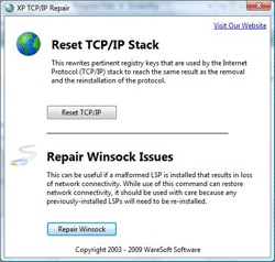 XP TCP/IP Repair 2.1