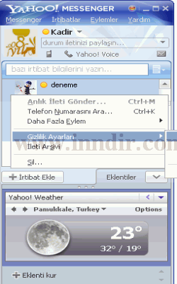 Yahoo! Messenger 10.0 Türkçe Yama 10.0