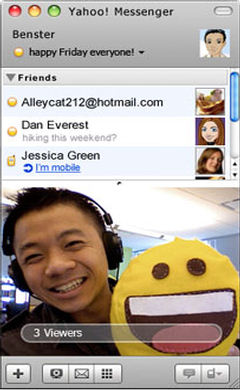 Yahoo! Messenger (Mac OS X) 3.0.1.35554 Beta