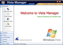 Yamicsoft Vista Manager 4.0.0